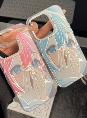 日系初音未来适用华为nova16151413121110987手机壳畅享90Plus彩银磨砂Pura90ProMax学生Mate807060504030Pro