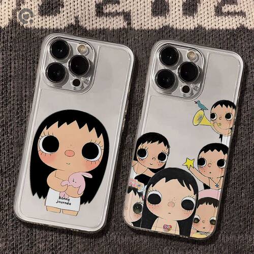呆萌小玉玉女孩适用WINTurbo荣耀Power2畅玩70Plus手机壳600500400300透明Magic8学生x70ix60x50i+Play78910T
