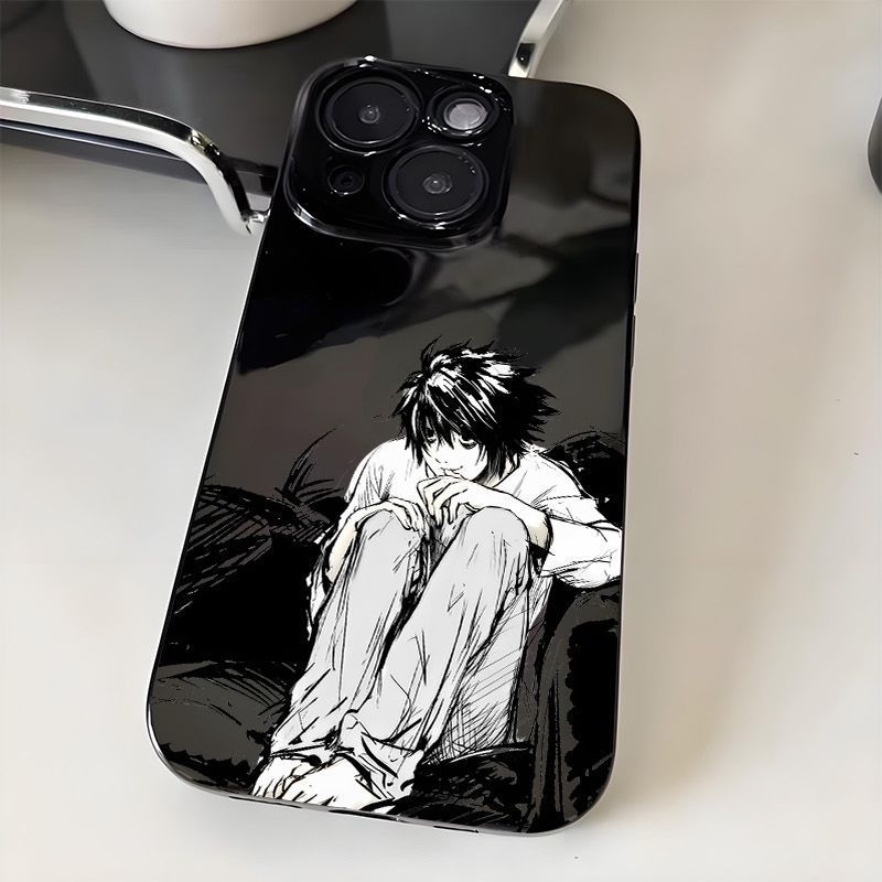 暗黑死亡笔记适用真我GTNeo3/Neo2T手机壳realme101213Pro+黑色V5V11V13V15V20V25V30t男女学生Q2Q3iQ5狂欢版