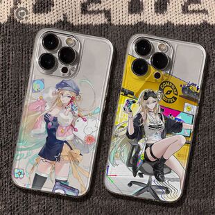 鸣潮琳奈二次元适用OPPOReno1514手机壳透明K12K13Turbo软FindX9Pro/X8S+A6学生A1A2A3A5活力版a58a93a96a97