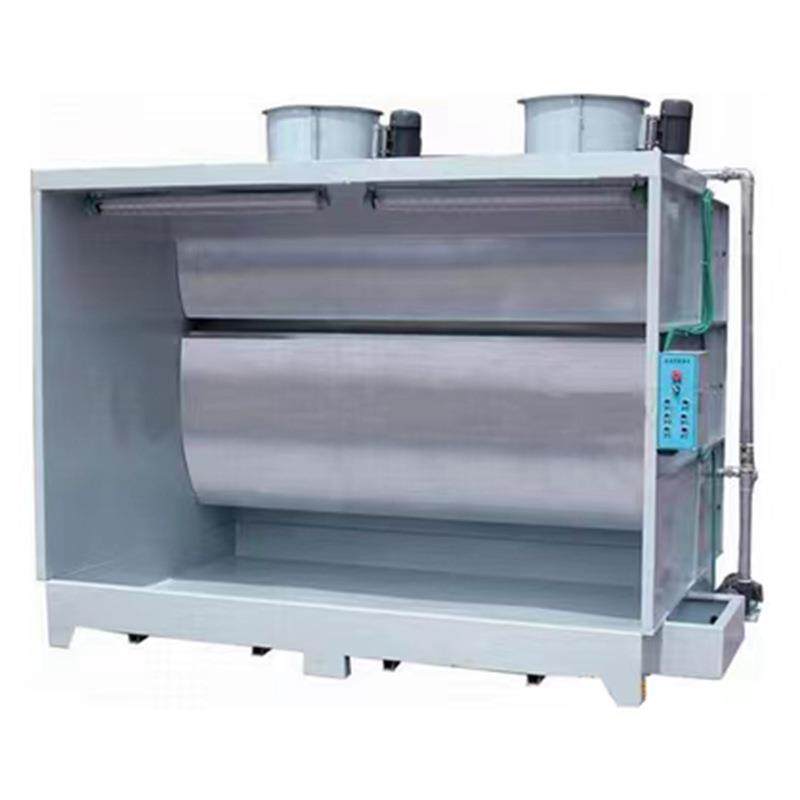 不锈钢水帘喷漆台漆雾回收水帘柜汽车家具烤漆房环保型水帘喷漆台