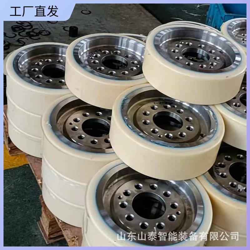 煤矿聚氨酯单轨吊轮表面光洁单轨吊驱动轮矿用气动单轨吊驱动轮