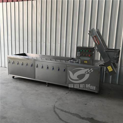 厂家销售大型小龙虾清洗去泥机 江苏扬州龙虾清洗蒸煮加工设备