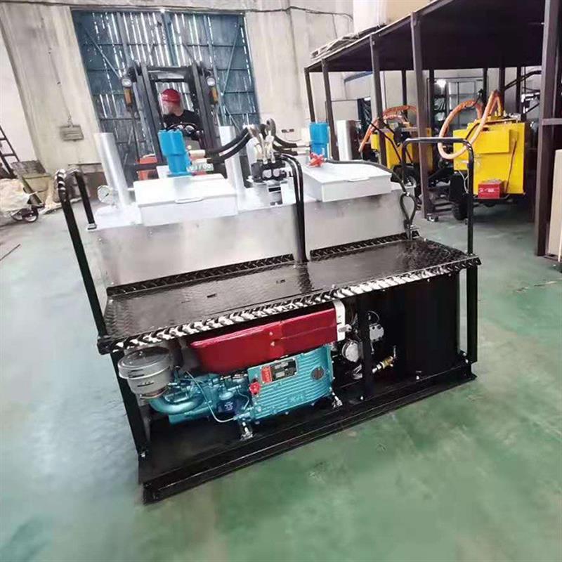 热熔釜道路标线设备液压单缸双缸热熔釜节能热熔釜