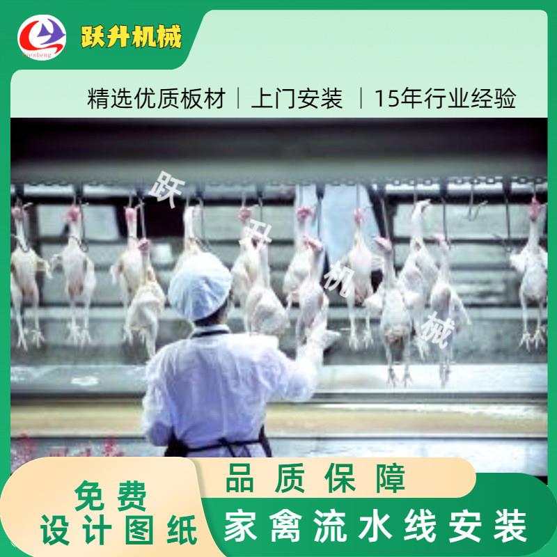 杀鸡自动化生产线厂家供应   小型家禽屠宰流水线设备成套安