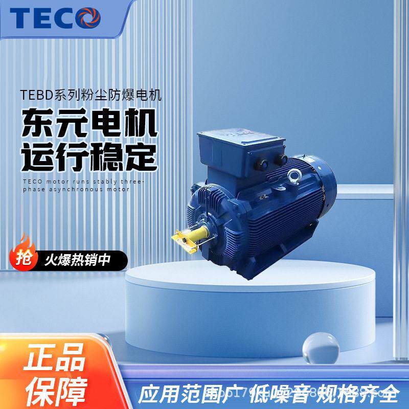 东元电机TEBD系列粉尘防爆电机IE3能效0.55W~355W 11w18w22w