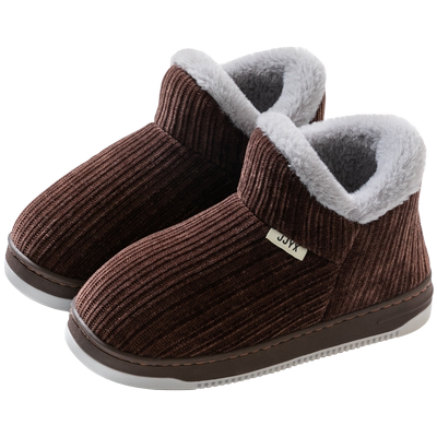 高帮包跟棉拖鞋加厚保暖防滑