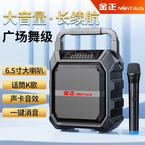 金正蓝牙音箱户外大音量家庭K歌