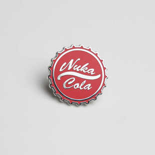 辐射核子可乐瓶盖徽章 INSERT COIN Bethesda游戏周边正版授权