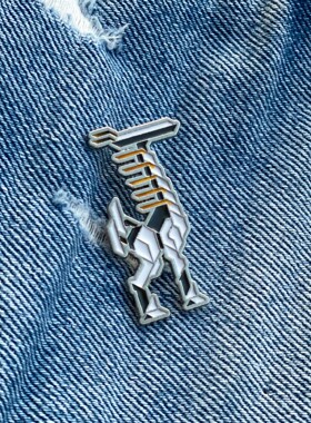 地平线长颈兽徽章 INSERT COIN 索尼PS游戏周边正版授权