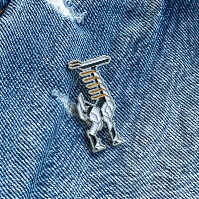 地平线长颈兽徽章 INSERT COIN 索尼PS游戏周边正版授权