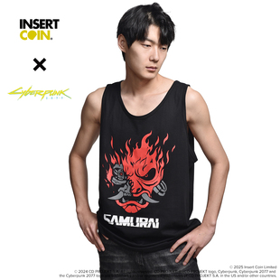 赛博朋克2077强尼银手背心 INSERT COIN CDPR游戏周边正版授权