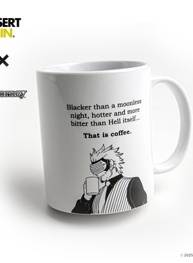 逆转裁判歌德马克杯 INSERT COIN 逆转裁判游戏周边正版授权