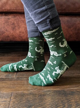 地平线机械兽图案袜子 INSERT COIN 索尼PS游戏周边正版授权