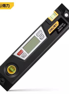 得力工具DL293230数显水平尺230mm(黑)