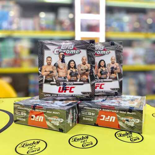 2026 Topps UFC Chrome Mega 综合格斗 球星卡 盒卡