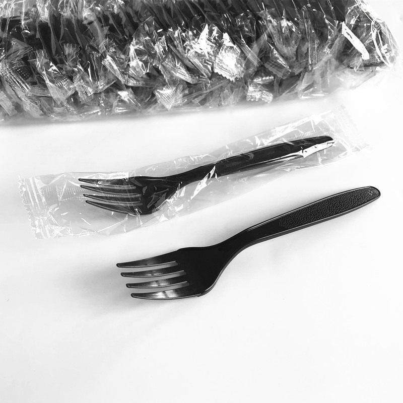 一次性牛排刀叉西餐具二三四件套装披萨月饼外卖加厚塑料蛋糕纸巾