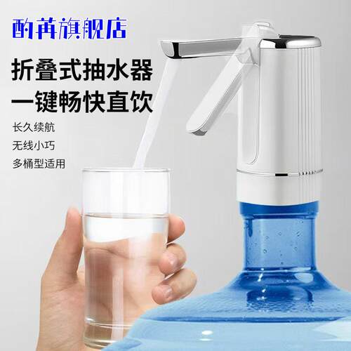 插电饮水电动抽水器自动上水矿泉水桶装水家用饮水机泵出水