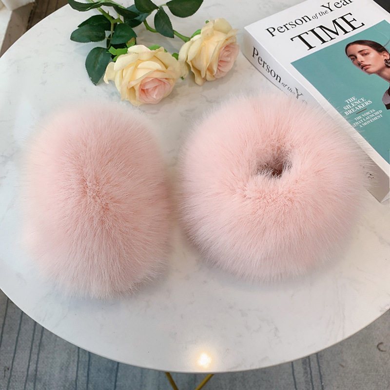 大衣外套袖口松紧毛毛袖套保暖仿皮草狐狸毛护腕手圈护袖假袖子