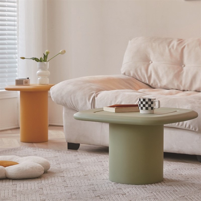 网红塑料茶几创意幼儿园宝宝学习茶几小户型沙发边几简易户外方桌