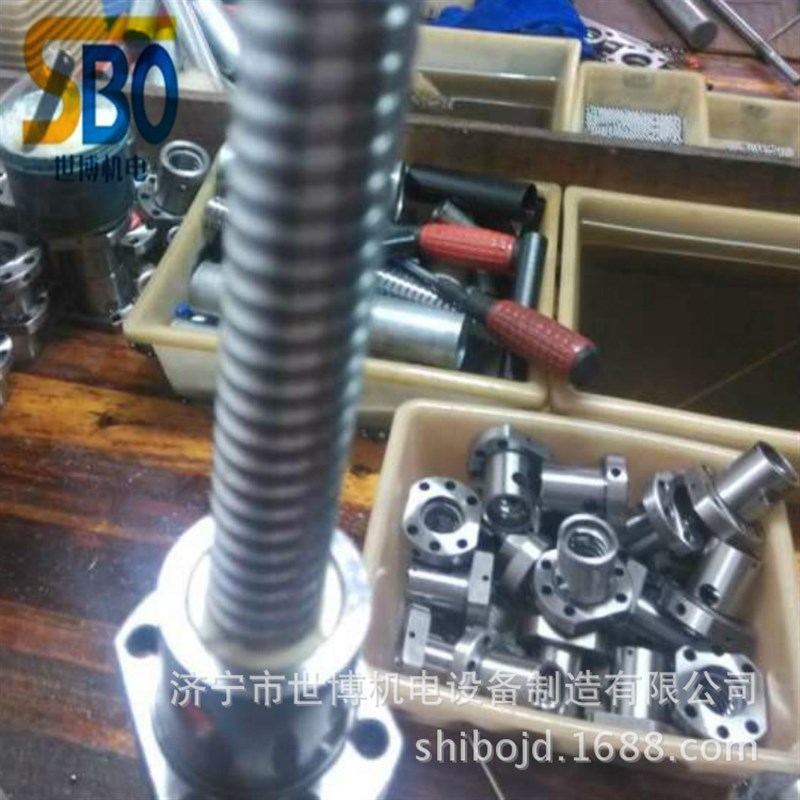 低价供应冷轧滚珠丝杆SFU3210 阀门开关滚珠丝杠