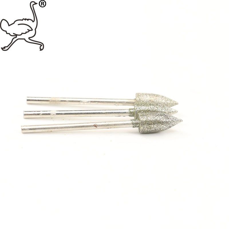 子弹头 3.0mm木雕玉石雕刻工具金刚石磨针雕刻锣机耗材工具,标准件/零部件/工业耗材,磨头,淘宝优惠券,粉丝福利购,淘宝优惠卷