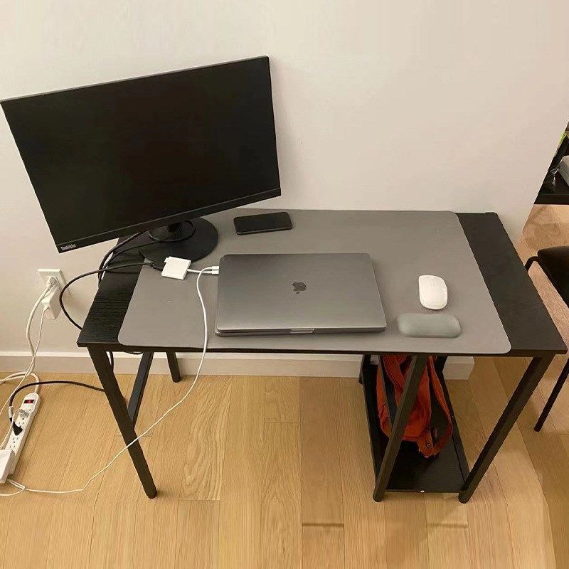 钢木简约家用电脑桌办公会议桌简易写字学习台式笔记本桌
