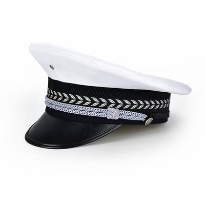 白色大檐帽新款春秋布弯顶