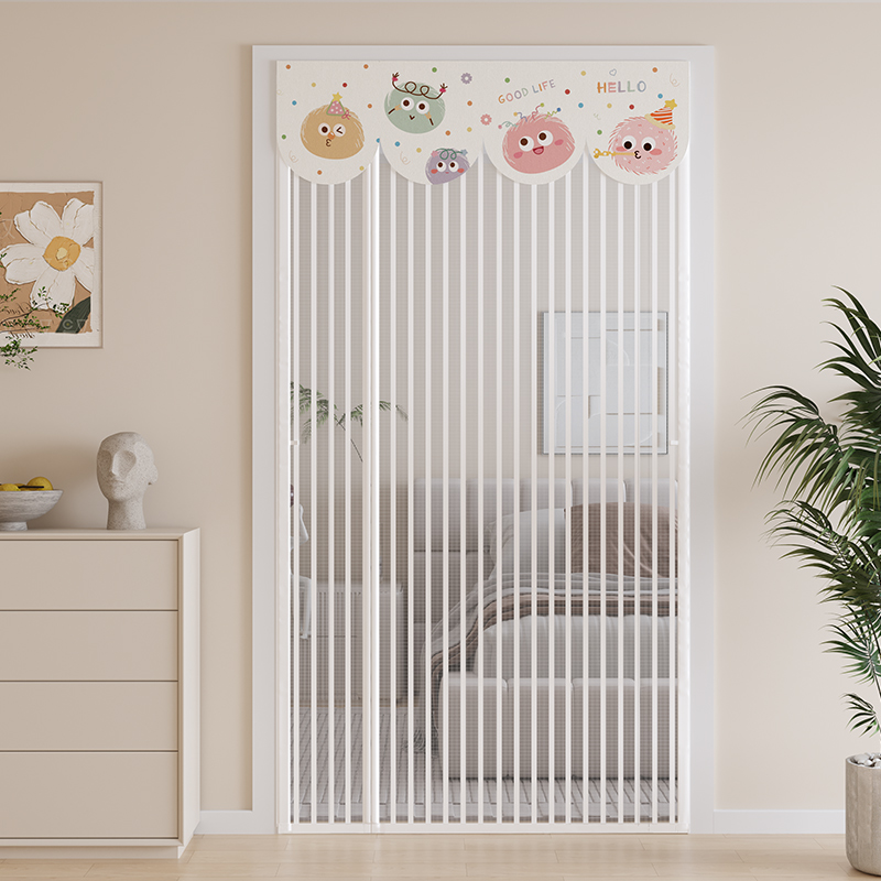 防蚊门帘夏季家磁性纱门纱窗用魔术贴免打孔自吸磁铁隔断2025新款