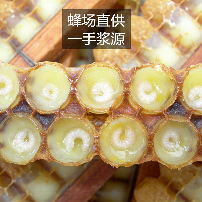新鲜活性生纯蜂5王浆野农家自产天然蜂皇浆00g正宗油菜花XPO浆蜂