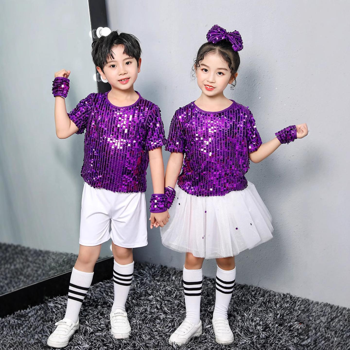 六一儿童演出服女童表演服装男童