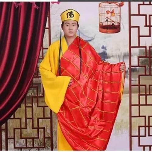 万圣节法海服武僧演出服和尚衣服