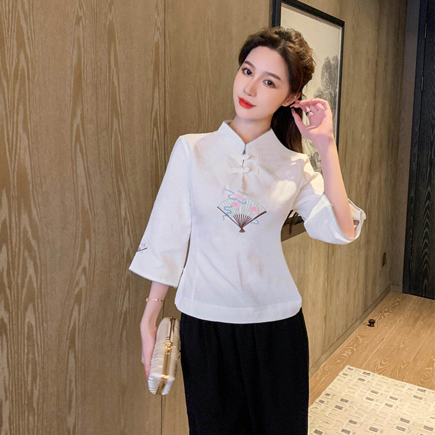 新款足疗技师美容服饰气质显瘦