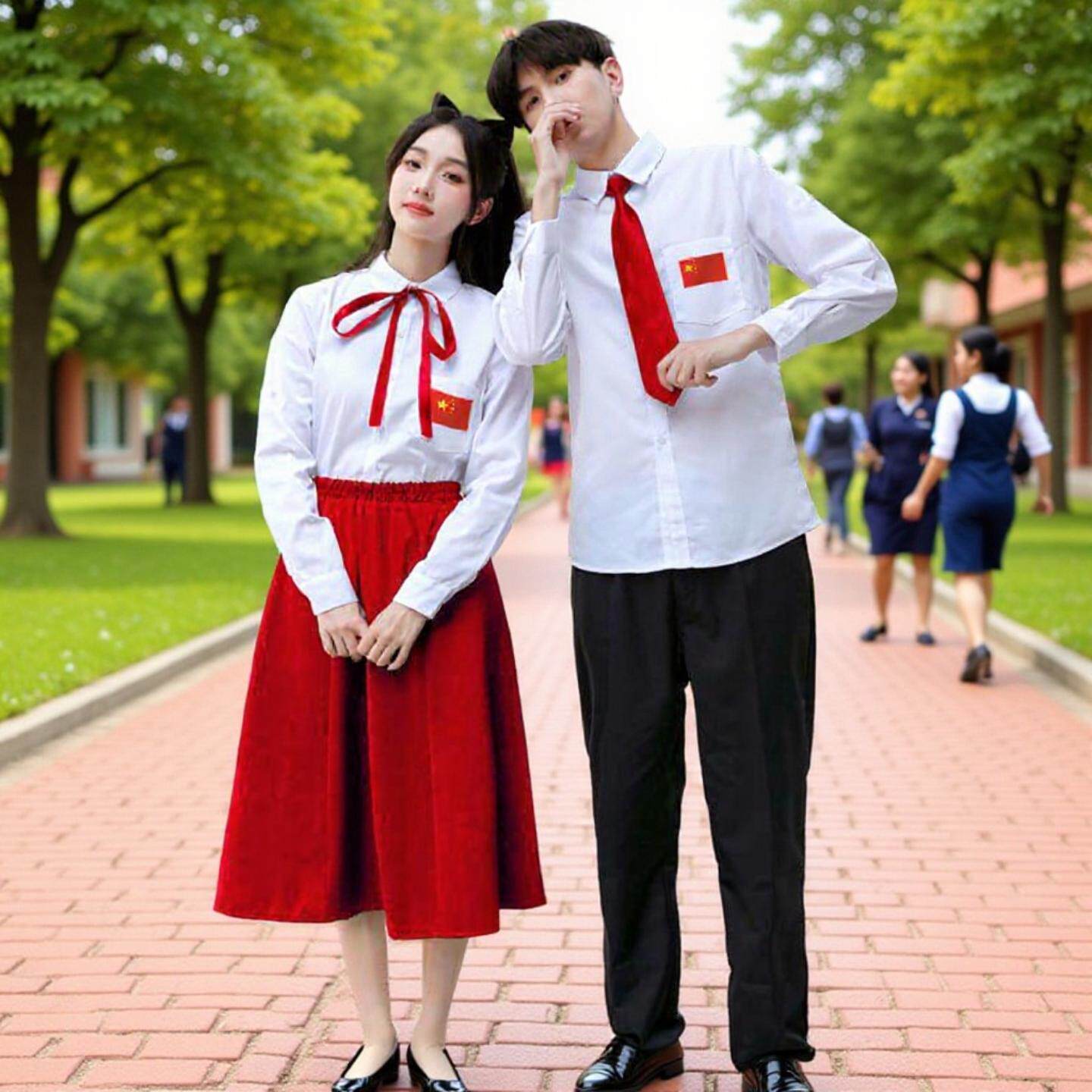 中小学生运动会毕业班服装合唱团