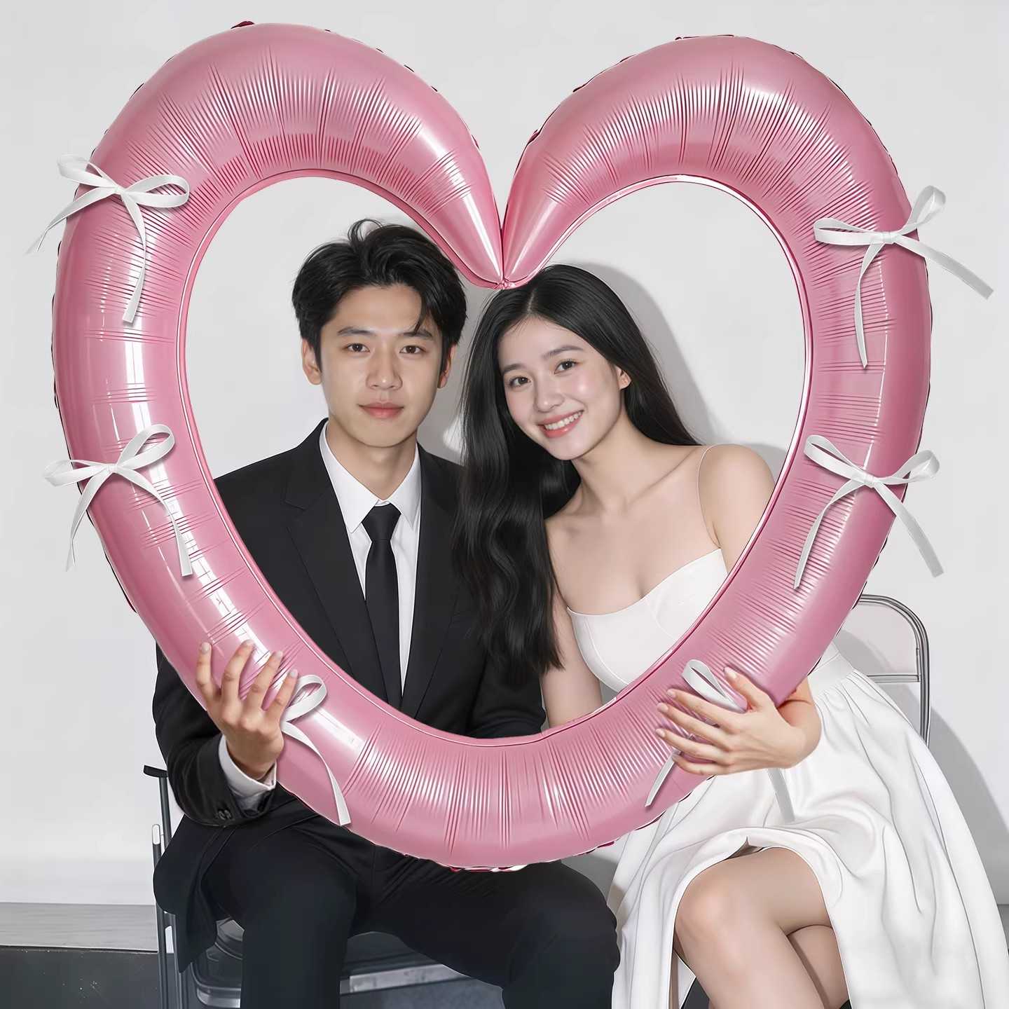 婚房布置结婚装饰求婚礼手持镂空