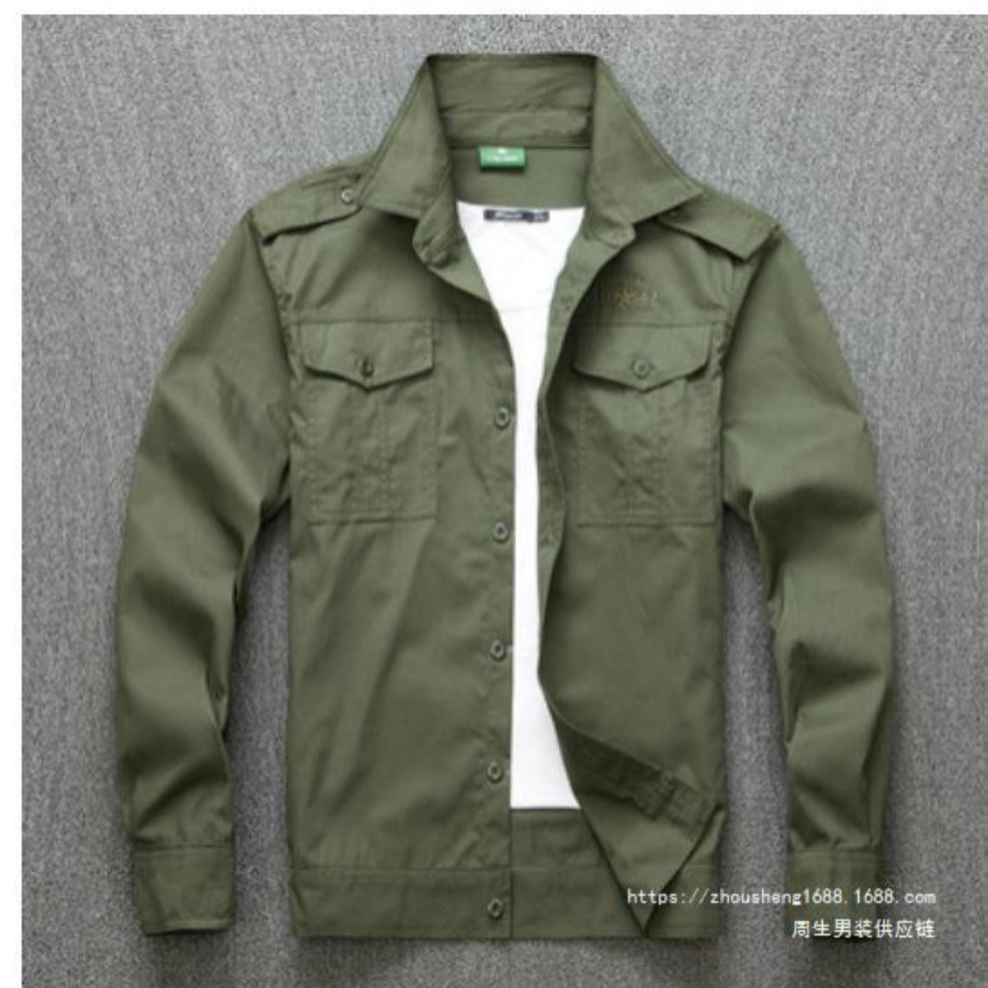夏季薄款工作服套装男士棉线耐磨