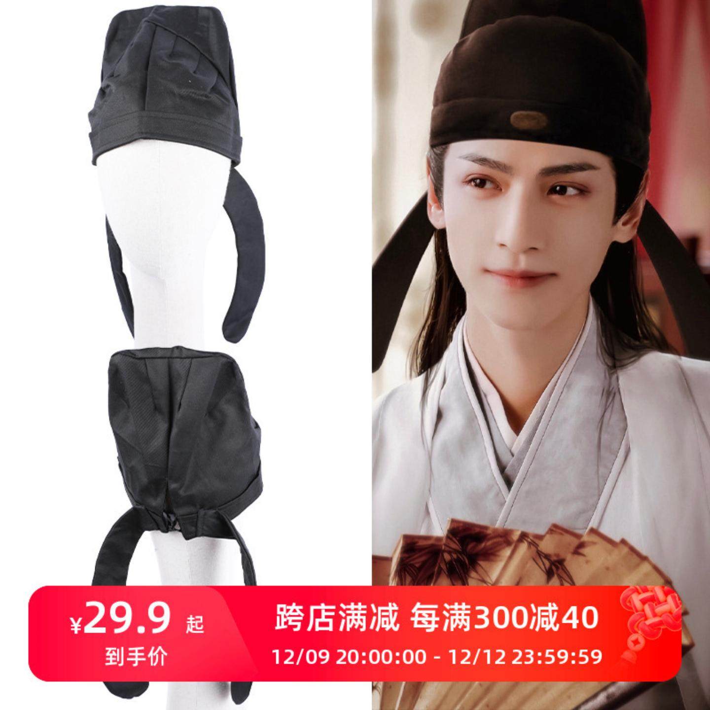汉服幞头唐朝李白帽子与歌行唐制