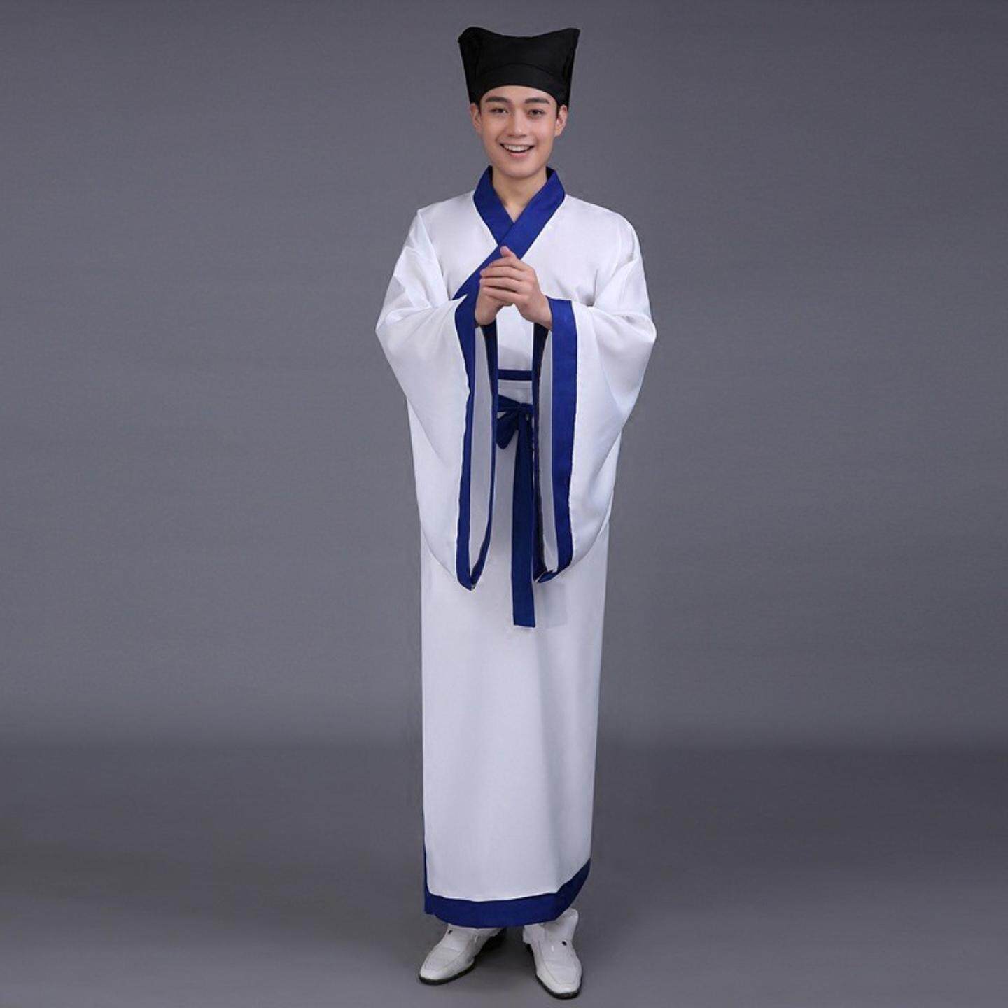 古装书生服装古代民族演出服唐装