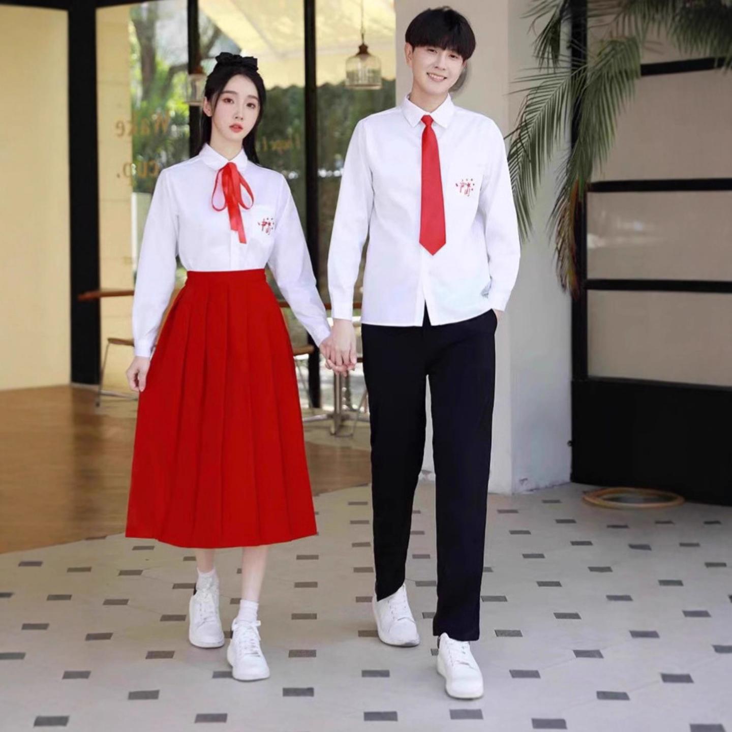 中学生班服运动会开幕式演出服