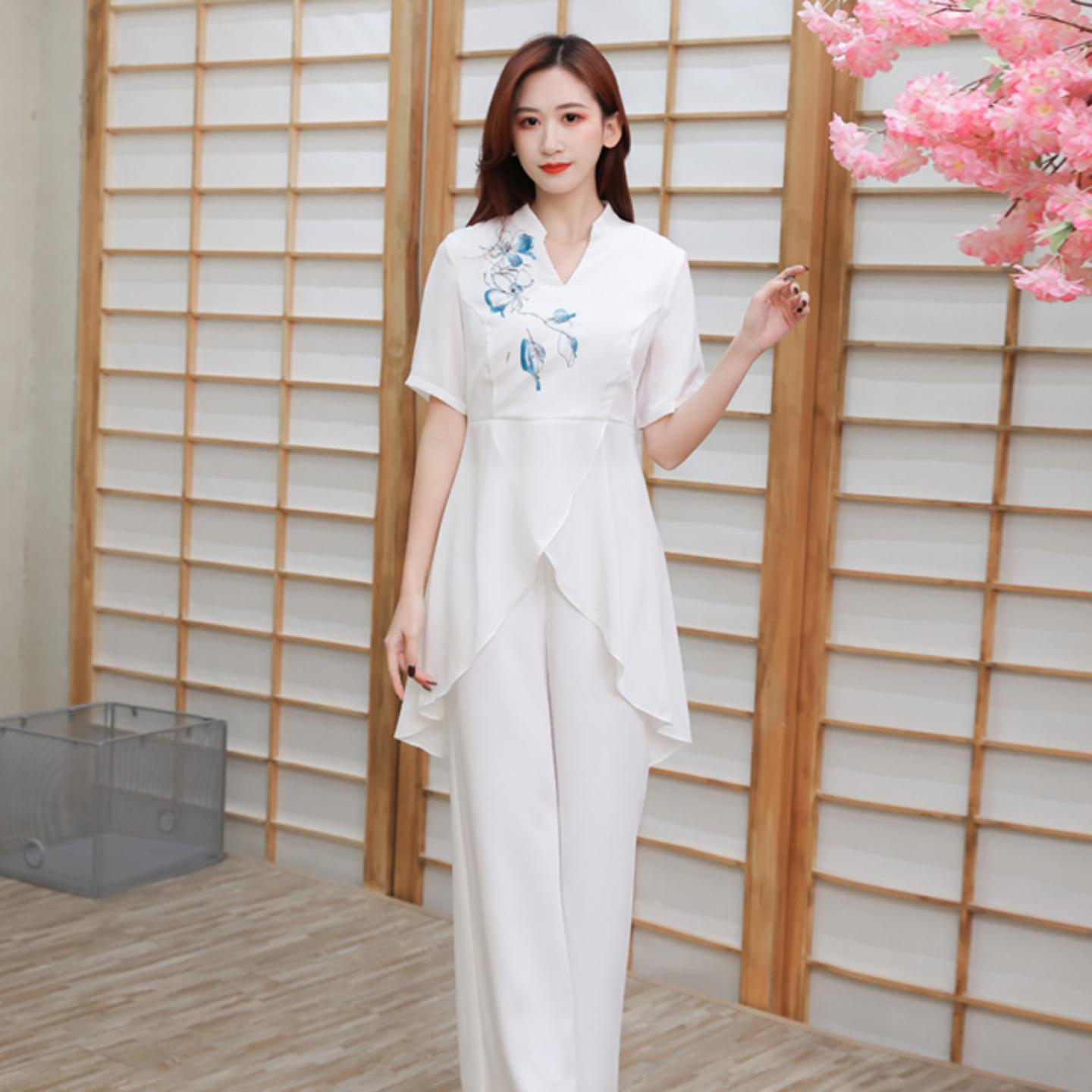 春夏新款美容院工作服女足沐足疗