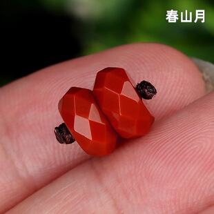 真满肉玛瑙无相佛隔片隔珠散珠顶珠星月金刚菩提配饰搭配