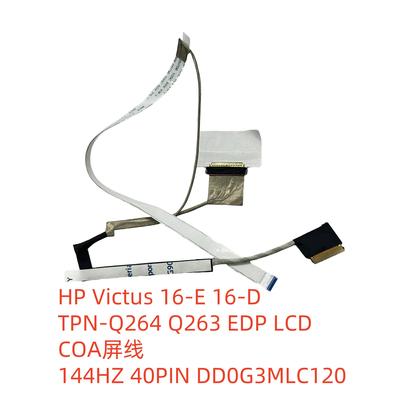 HP Victus 16-E 16-D TPN-Q264 Q263屏线144HZ 40PIN DD0G3MLC120