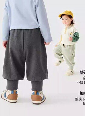 【泡泡裤】男童女童裤子春秋季新款儿童宽松运动休闲宝宝卫裤长裤