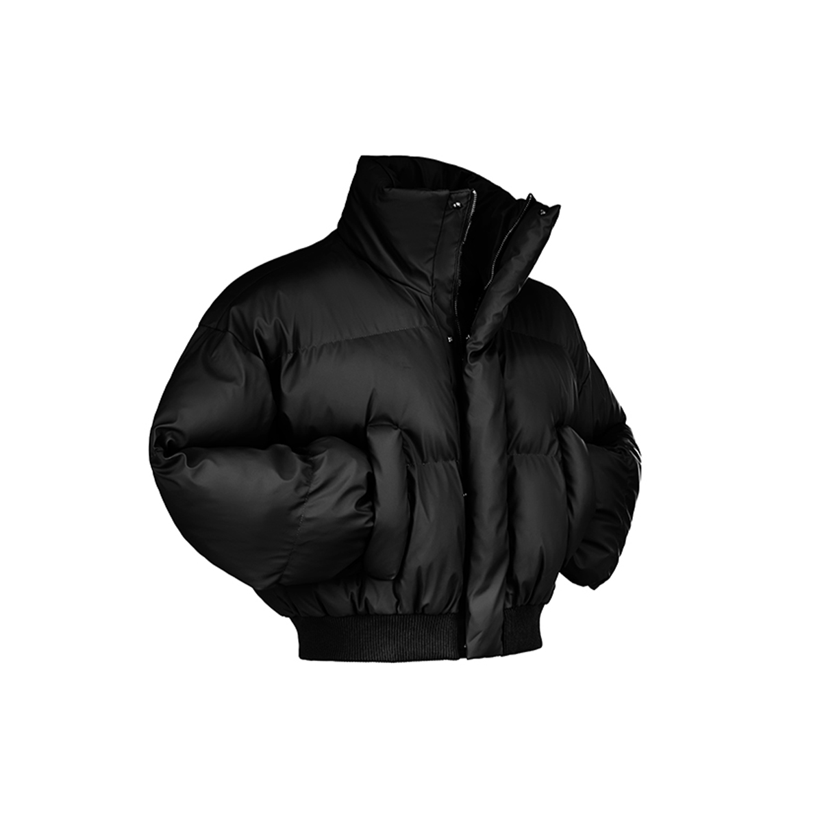 OKINE/冬季加厚短款Cleanfit棉服立领拉链棉服情侣面包服百搭外套