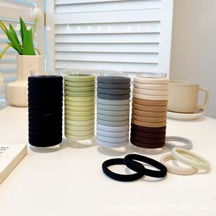 盒装气质发圈女高弹力扎发橡橡皮筋发绳不伤发耐用发圈发饰韩国头