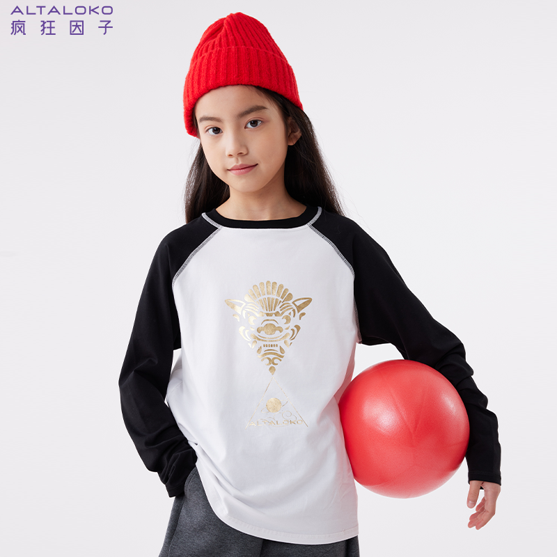 疯狂因子插肩长袖中国龙年款