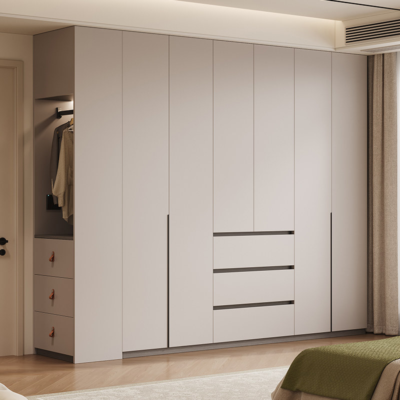 莫干山衣柜家用卧室2026新款爆款实木欧松板柜子包安装衣橱可定制,住宅家具,独立衣柜,淘宝优惠券,粉丝福利购,淘宝优惠卷