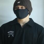 帽子冬季 男大头围针织帽男保暖毛线帽男秋冬新款 北极熊棉帽冷帽