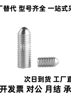 BSJL3/4/5/6/8/10/12/16加长型内六角304不锈钢球头柱塞