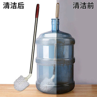 水桶刷子纯净水桶专用刷桶装 水矿泉水洗饮水机桶长柄软毛清洁桶刷